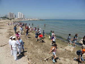 Inaugurazione e visitatori..in spiaggia